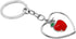 PHAETON 30PCS Teacher Appreciation Christmas Gifts Heart-shaped Ring Apple Charms Keychain for Teachers Coaches Tutors Principals Presents Teacher...