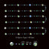 Cheerland Iridescent Star Garland Decorations Holographic Hanging Stars Moon Party Decoration Galaxy Birthday Streamer Ramadan Eid Banner Baby Sho...