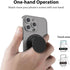 Magnetic Phone Grip for MagSafe, Phone Ring Holder Finger Kickstand Wireless Charging Compatible, Adjustable Magnet Phone Rings Gripper Stand for ...