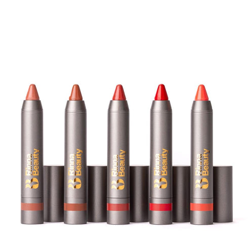 Rinna Beauty Thick Stick Lip Crayon - Happy Hour - Long Lasting Lipstick, Moisturizing Creamy Formula with Hydrating Oils & Extracts, Built-In Sha...