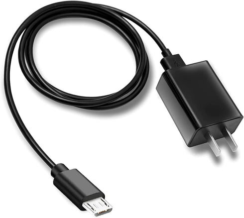 Fast Wall Charger 5ft Micro USB Charging Cable Cord fit for Barnes & Noble Nook GlowLight 3 Glowlight Plus, Nook 10 in BNRV200 BNTV650, Simple Tou...
