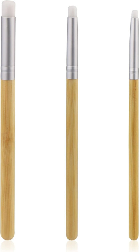 Mini Blending Brushes for Card Making, Dry Brush Miniature Painting Dry Miniature Painting Set for for Craft Detail Painting (3 Pack)...
