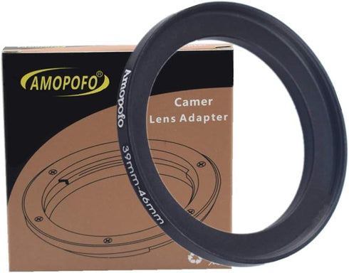 39mm to 46mm Camera Filters Ring Compatible All 39mm Camera Lenses or 46mm UV CPL Filter Accessory...