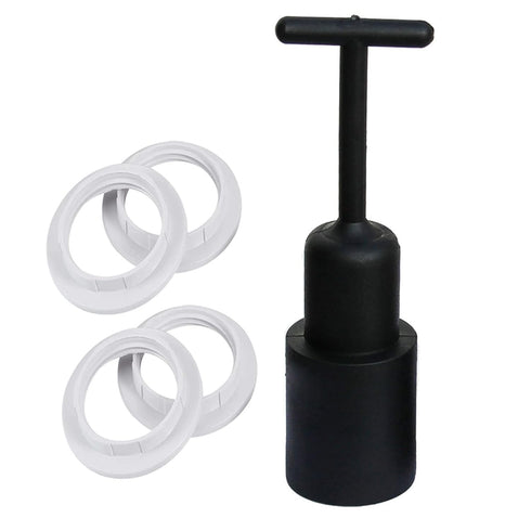4 Pcs E12 Lamp Shade Collar Rings & 1pcs Black Shade Ring Removal Tool for E12 Candelabra Base Sockets with Diameter of 1.1" (White,Inner 28mm)...