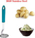 Mashed small potato masher, 304 Stainless Steel Bean and Potato Masher...