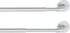 KXLife 2 Pack Adjustable Sticky Self Adhesive 3/8 Inch Sash Curtain Rod for Metal, Wood Doors, 17 to 28 Inch Multi-Use Cafe Sidelight Sash Rods fo...