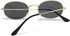 JOVAKIT Retro Oval Sunglasses for Women Vintage Trendy 90s Small Sun Glasses Classic Oval Shades Metal Frame Eyewear...