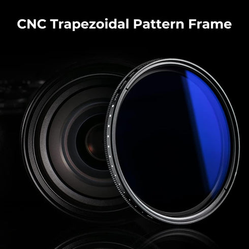 K&F Concept 40.5mm Variable ND Lens Filter ND2-ND400 (1-9 Stops) 18 Multi-Layer Coatings Adjustable Neutral Density Ultra Slim Lens Filter for Cam...