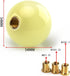 Universal Gear Shifter Glowing Pearl Ball Shift Knob for Manual/Automatic Short Green Glow in The Dark...