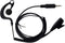 UAYESOK Waterproof Radio Earpiece with Mic PTT Screw Thread Headset for Yaesu VX-6 VX-6R VX-7R VX-170 FT-270 HT Standard Horizon HX400 HX750S HX87...