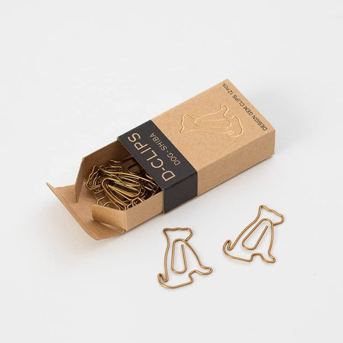 Midori Paper Clip, D-Clips Mini Box, Shiba Inu, 12 Pieces (43344006)...
