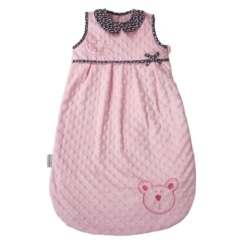 Baby Wearable Blanket Sleep Sacks 6-12 Months Sleeping Bag Infant Sleeveless Kids Winter Blanket Sack 9-18 Months Girl Soft Dot Velour Toddler Adj...