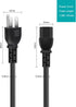 3 Prong Power Cord for Instant Pot Electric Pressure Cooker, Power Quick Pot, Rice Cooker, Smart Power Cooker, Soy Milk Maker and More Kitchen App...