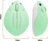 Wireless Mouse Cute Hamster Shape Less Noice Portable Mobile Optical 1200DPI Mice Ergonomic Design Cordless Mouse with USB Receiver for PC/Laptop/...