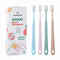 [Upgrade Version 4 Pack Micro Nano Extra Soft Toothbrush for Adult,20000 Soft Bristle Toothbrush for Sensitive Teeth or Gum Clean Effectively?Espe...