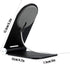 Foldable Phone Stand for Magsafe Charger, Adjustable Angle Aluminum Desk Phone Holder Mount Compatible with Magsafe Charger for iPhone 15 14 13 12...