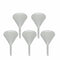 Funnel Polypropylene Plastic 90mm 3.5" Diameter 5-Pack...