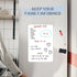 Magnetic Dry Erase White Board for Fridge Pack, Flexible Refrigerator Magnet Whiteboard Notepad for Home Kitchen Memo Grocery List, includes 8 Mar...