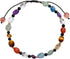 Jewever 7 Chakra Crystals and Stones Anklet Irregular Tumbled Gems Beaded Ankle Bracelets for Women Spiritual Energy Meditation Yoga Healing Jewel...