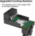 12VHPWR 90 Degree Adapter: 16 Pin GPU Power Connector 600W Pcie5.0 Right Angle Power Adapter for 12+4pin RTX 3090Ti 4070Ti 4080 4090 Graphic Card ...