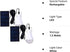 Solar Powered Lamp Portable Led Bulb Lights Solar Energy Panel Led Lighting for Camp Tent Night Fishing Emergency Lights Flash 350LM(Pack of 2)...