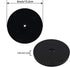TamBee 6 inch Lazy Susan Turntable Organizer Acrylic for Spice Rack, Cake, TV, Laptop, Crafts, Kitchen, Cabinet, Pantry Decorating Black...