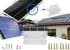 ECO-WORTHY 2 Pack Solar Panel Roof Mounting Aluminum Z Bracket Sets with Nuts and Bolts for RV, Boat, Roof and Other Off Gird Roof Installation(Z ...