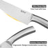8 inch Chef Knife, One-piece Full Metal Kitchen Knife, German 1.4116 High Carbon Stainless Steel Chef's Knife, Ultra Sharp Cooking Knife with Gift...