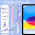 Stylus Pens for Touch Screens(2PCS), Luntak High Precision Magnetic Disc Universal Stylus Pen for iPad, 2 in 1 iPad Pencil Compatible with iPhone/...
