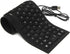 Foldable Silicone Keyboard, USB Waterproof Travel Gaming Wired Keyboard, Rollup Wired Keyboard Folding Keyboard Compatible with Windows, PC, Lapto...