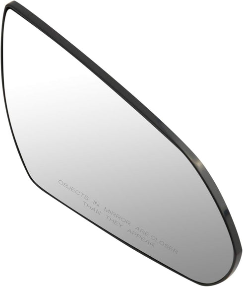 DNA Motoring OEM-MG-0018 87621F3050 Factory Style Right Side Mirror Glass w/Convex Spotter Compatible with 17-19 Elantra...