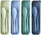 4 Set Reusable Utensils Set with Case, Travel Utensils with Case, Reusable Plastic Spoons and Forks Sets for Lunch Box Accessories, Portable Cutle...