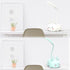 Cute Elk Lamp USB Rechargeable Reading Light,LED Desk Lamp for Kids, Portable LED Table Light, Flexible Gooseneck Eye-Care Cartoons Small Desk Lam...