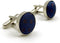 S&W SHLAX&WING Blue with Dots Business for Suit Jacket Matching Cufflinks...