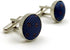 S&W SHLAX&WING Blue with Dots Business for Suit Jacket Matching Cufflinks...