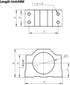 52mm Spindle Clamp Motor Bracket,Aluminium Bracket Clamp with 4pcs Screw, Motor Mounting Holder for CNC Router Machine,CNC Machine,CNC Router(52MM...