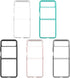 Sucnakp for Motorola Razr-2023 Case: Premium Clear Back Panel + TPU Bumper Cover for Moto Razr 2023?YKL Clear?......