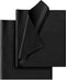 Hlonon Black Tissue Paper for Gift Bags - 30 Sheets of Black Wrapping Tissue Paper Bulk Packaging Paper for Weddings Birthday DIY Project Christma...