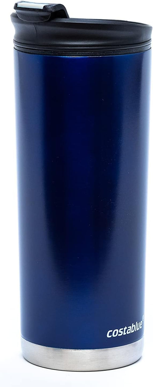 Travel Coffee Mug - 16 Oz. Stainless Steel Insulated Coffee Mug, Leak Proof Tumbler w/Dishwasher Safe Lid, Double Wall Travel Coffee Cup, Reusable...