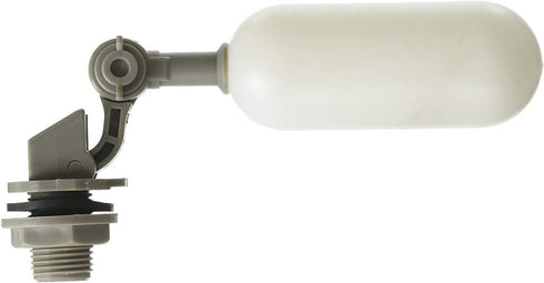 PVC Mini Float Valve with Adjustable Arm • 1/2" Vinyl Tubing RO Reverse Osmosis Supply Line for Ponds, Chickens, Livestock Water Trough, Aquariums...
