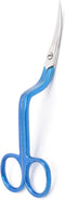 Famore Cutlery True Left Handed Double Curved Embroidery Scissors 747L, Stainless...