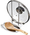Yiffee Storage Rack (Stainless Steel), Kitchen Utensil Storage Rack, Spoon Rest, Lid Holder, 7.8x6.1x7.8 inches, 0.5 lb, Rust Resistant, Dishwashe...
