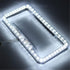 12 V 54 LED Color Light License Plate Frame Acrylic Plastic License Plate Cover-White...