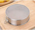 Falytemow Flour Sifter Round Flour Sieve Strainer with 40 Mesh Premium Rustproof Stainless Steel Fine Mesh for Baking 7.87 inch x 1.97 inch...