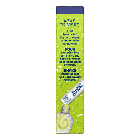 Sunkist Soda Lemon Lime Singles To Go Drink Mix, 0.53 OZ, 6 CT...