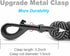 Long Rope Leash for Dog Training 12, 15, 22, 30, 50, 75, 100ft Check Cord Recall Agility Lead Dog Tie Out Line for Large Medium Small Dogs, Great ...