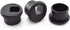 SDTC Tech 3-Pack 1 inch Desk Hole Wire Grommet Black Plastic Cable Cord Cover Organizers...