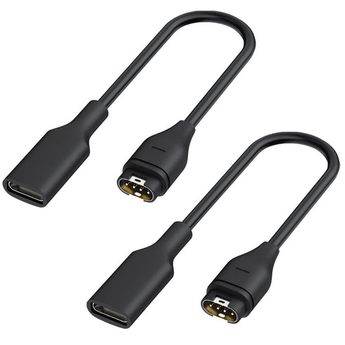 AWINNER Compatible for Garmin Watch Charger Cable USB C Charger Adapter Connector 2 Pack......