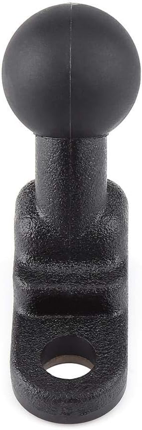 Keenso Universal Motorcycle Mirror Base Mounts Bracket Fixed Base Ball Holder, GPS Windshield Mount Holder with 10mm Hole...