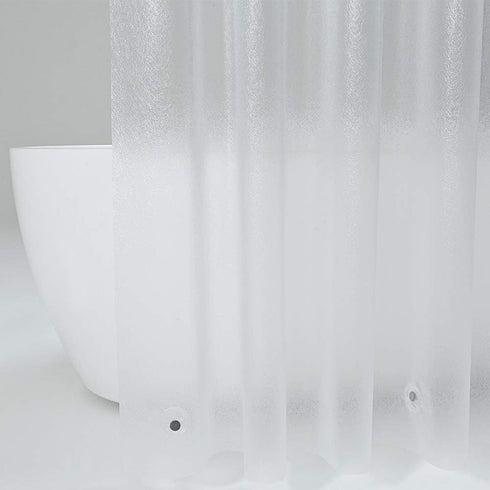 AooHome 72x72 Shower Curtain Liner - 8G Eva Heavy Duty Frosted Bathroom Plastic Shower Liner with Rustproof Metal Grommets and 5 Bottom Magnets, T...